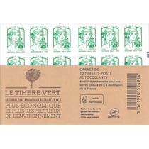 Carnet le timbre vert