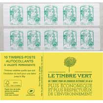 Carnet le timbre vert
