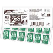 2023 Election Le plus beau timbre de l'année 2022