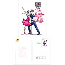 2014 Fête du timbre - Le timbre fait sa danse 2014 - La Salsa