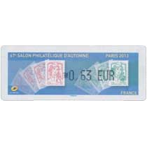 67e Salon philatélique d'automne Paris 2013