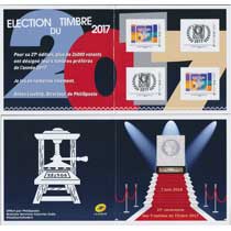 2018 Election du timbre 2017
