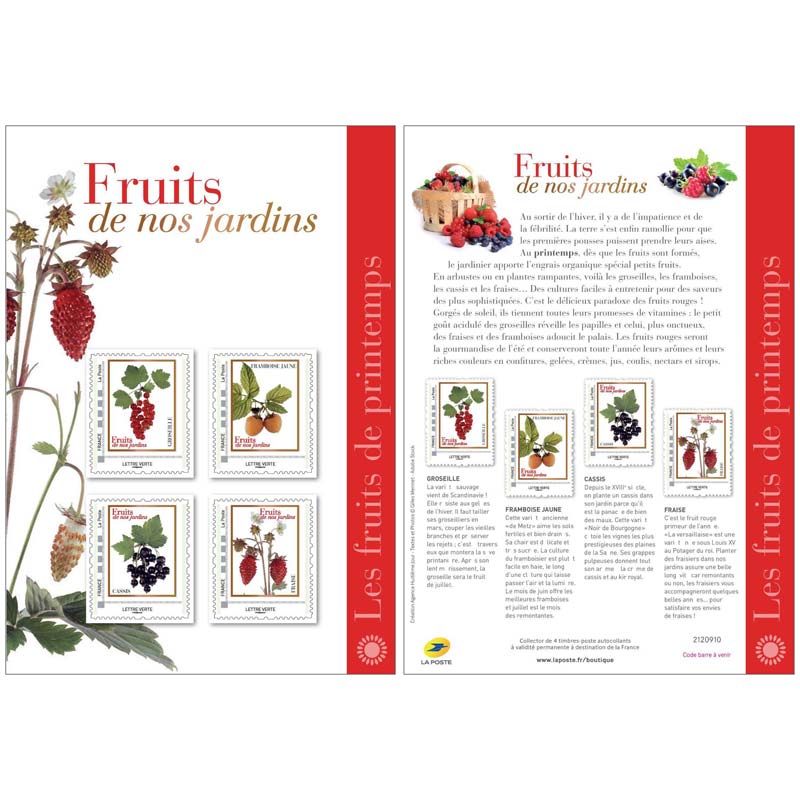 2020 Fruits de nos jardins - Les fruits de printemps