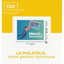 2021 Club philaposte - Merci et bienvenue