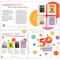 2022 50 ans de Gallimard jeunesse