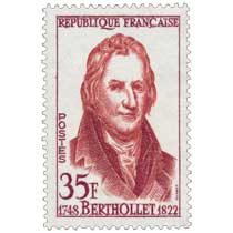 BERTHOLLET 1748-1822