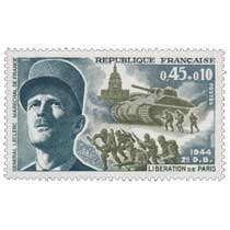 1969 LIBÉRATION DE PARIS 1944 2e DB GENERAL LECLERC MARECHAL DE FRANCE
