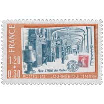 1979 JOURNÉE DU TIMBRE Paris l'Hôtel des Postes 16 OCT. 08 PARIS DÉPART - LETTRE