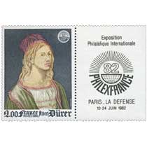 1980 PHILEXFRANCE 82 Albert Dürer Exposition Philatélique Internationale PARIS - LA DÉFENSE 10-24 JUIN 1982