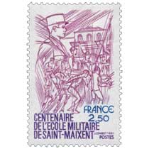 1981 CENTENAIRE DE L'ÉCOLE MILITAIRE DE SAINT-MAIXENT