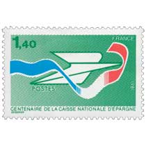 1981 CENTENAIRE DE LA CAISSE NATIONALE D'ÉPARGNE