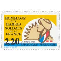1989 HOMMAGE AUX HARKIS SOLDATS DE LA FRANCE