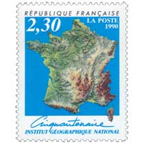 1990 Cinquantenaire INSTITUT GÉOGRAPHIQUE NATIONAL