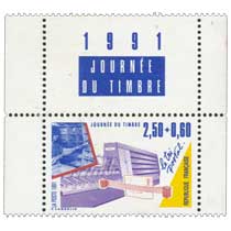 1991 JOURNÉE DU TIMBRE Le tri postal