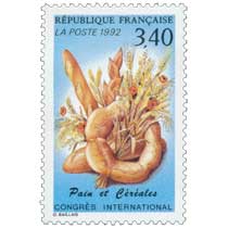1992 Pain et Céréales CONGRÈS INTERNATIONAL