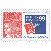 PHILEXFRANCE 99 Le mondial du timbre paris -2-11 juillet 99 liberté égalité fraternité