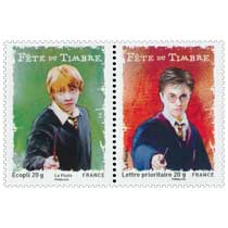 2007 FÊTE DU TIMBRE4 timbres n° 1 (Harry Potter