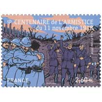 2018 Centenaire de l'armistice du 11 novembre 1918