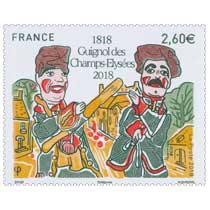 2018 BICENTENAIRE DE LA VENUE DU THÉÂTRE DE GUICNOL AUX CHAMPS-ELYSÉES