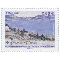 2019 France – Maroc Le Golfe de Marseille vu de l’Estaque Paul Cézanne