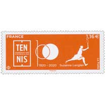 2020 Fédération française  - Tennis - SUZANNE LENGLEN 1920-2020