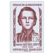 2022 Patrimoine de France - HÉROS DE LA RÉSISTANCE SIMONE MICHEL-LÉVY 1906-1945