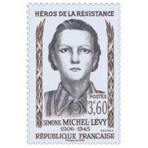 2022 Patrimoine de France - HÉROS DE LA RÉSISTANCE SIMONE MICHEL-LÉVY 1906-1945