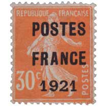 1921 POSTES FRANCE