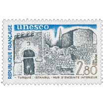 1983 Unesco TURQUIE : ISTANBUL - MUR D'ENCEINTE INTÉRIEUR