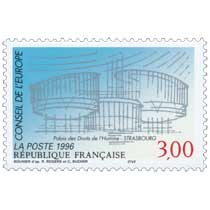 1996 CONSEIL DE L'EUROPE Palais de Droits de l'Homme - Strasbourg