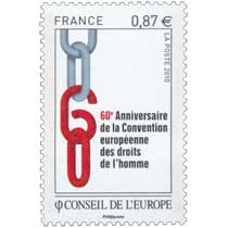 2010 Conseil de l’Europe - 60e Anniversaire de la Convention européenne des droits de l’homme