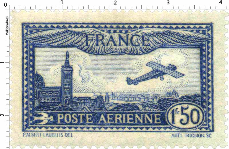 Timbre collection N° 5 France Timbres de Poste Aérienne