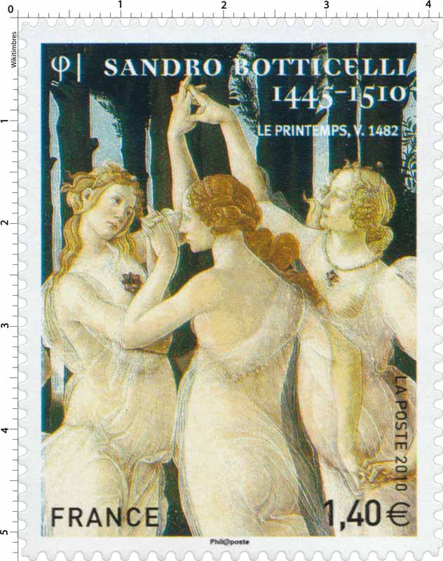 2010 Sandro Botticelli 1445 – 1510. Le Printemps, v. 1482