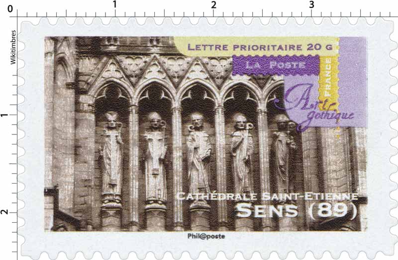 Art gothique cathédrale Saint-Etienne Sens (89)