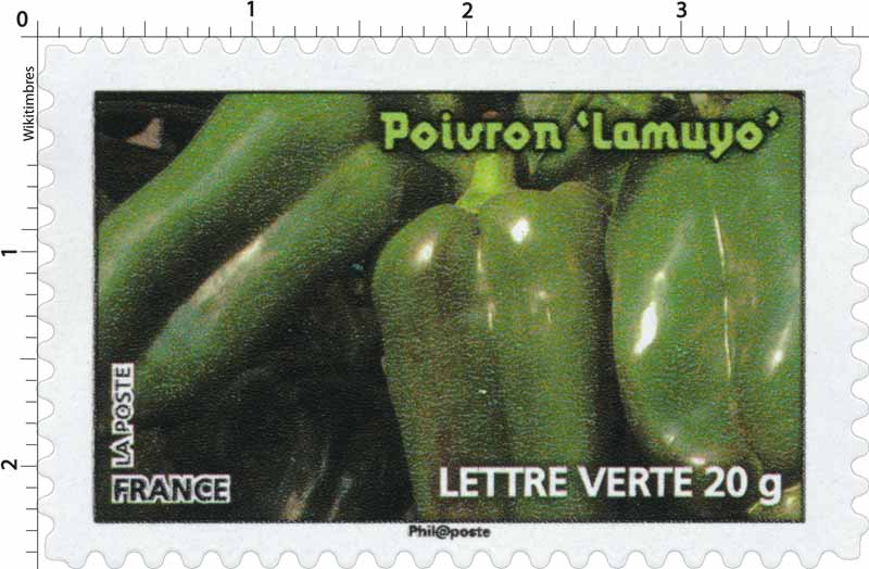 Le timbre vert