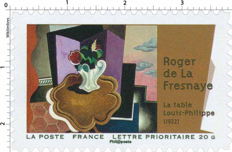 Roger de la Fresnaye. La table Louis-Philippe (1922)