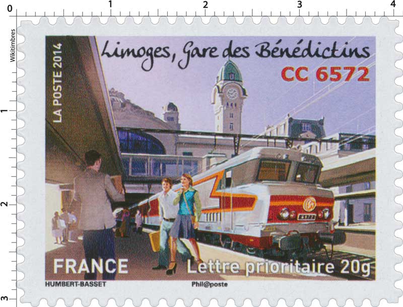 2014 Limoges gare des Bénédictins CC 6572