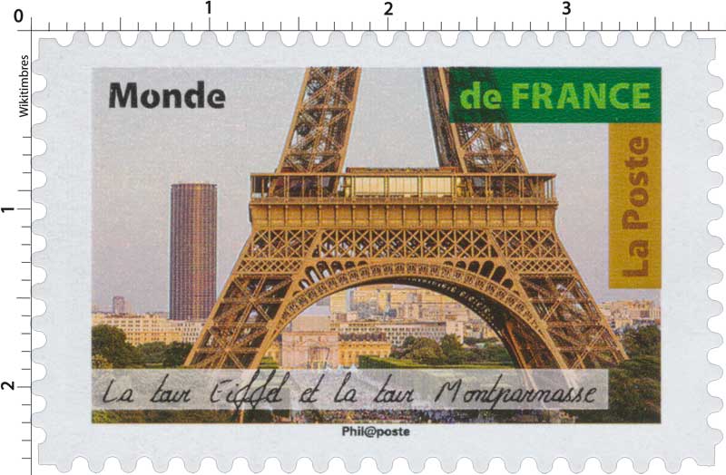 2018 Tour Eiffel et tour Montparnasse