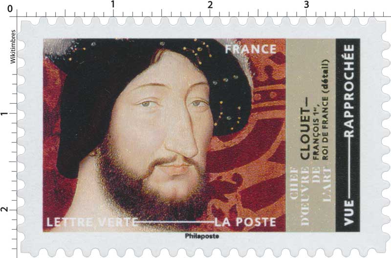 2022 CHEFS-D’OEUVRE DE L’ART - François Clouet François 1er, Roi de France (détail)