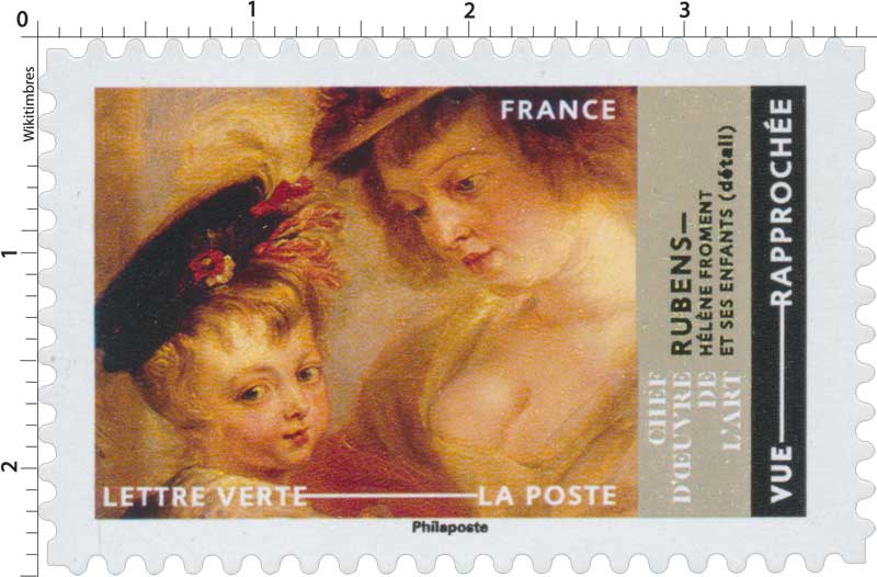 2022 CHEFS-D’OEUVRE DE L’ART - Pierre-Paul Rubens Hélène Froment et ses enfants (détail)
