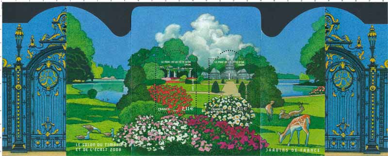 Jardins de France SALON DU TIMBRE ET DE L'ÉCRIT 2007