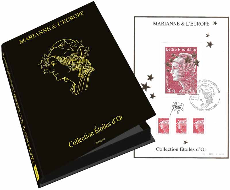 Marianne & l'Europe collection étoiles d'Or