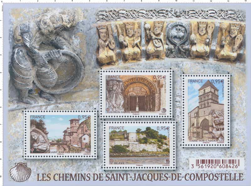 2015 Les chemins de Saint-Jacques-de-Compostelle