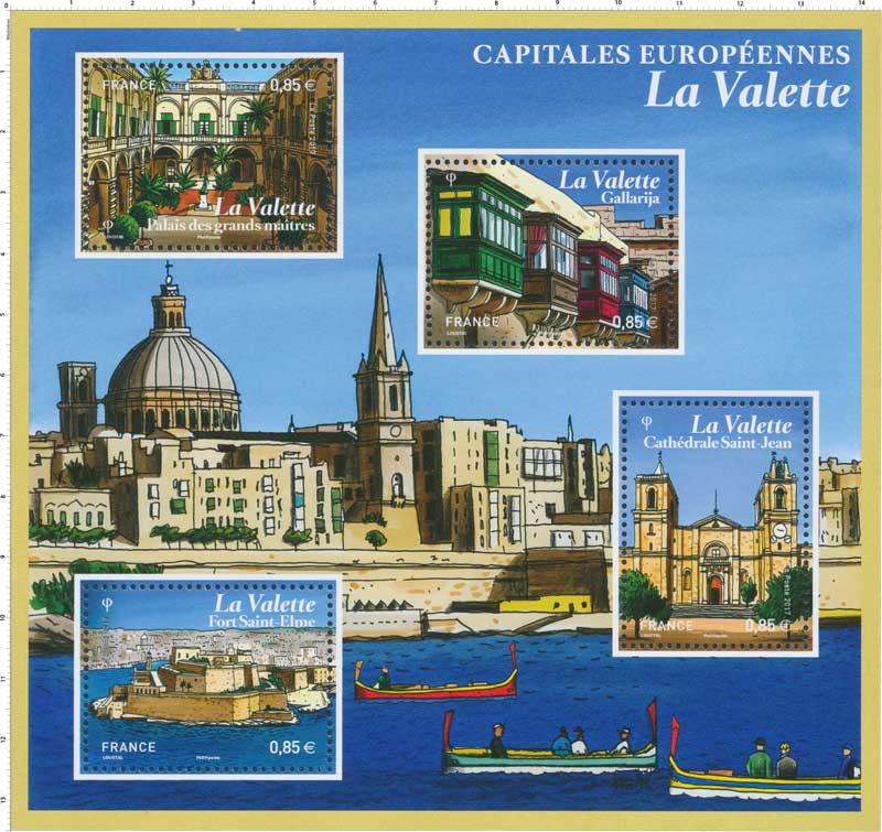 2017  Bloc Capitales Européennes - La Valette 