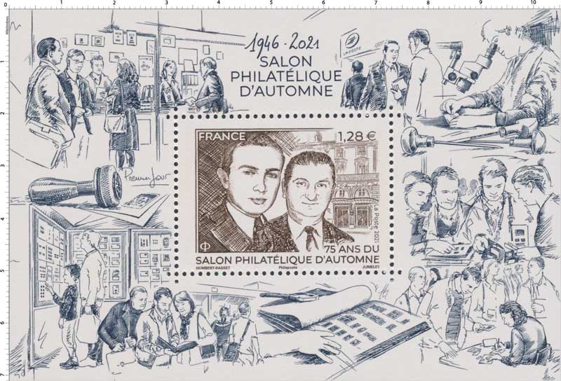 2021 Salon Philatélique d'Automne 1946 - 2021