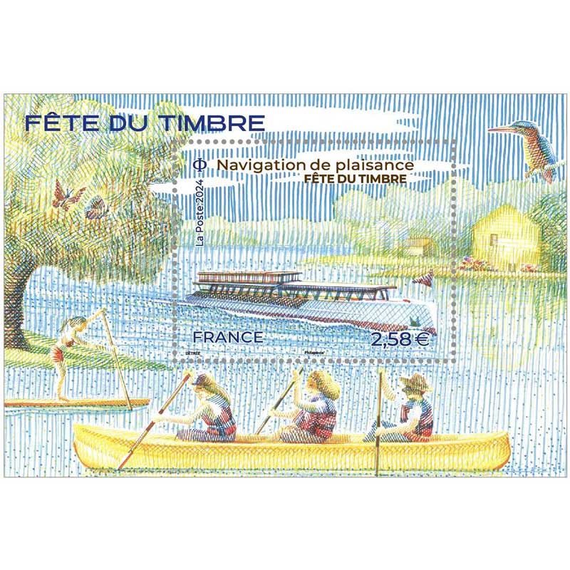 Timbre : 2024 FÊTE DU TIMBRE navigation de plaisance