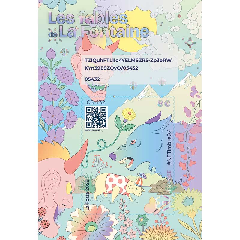2026 #NFTimbre9.4 – Le Loup et l’Agneau