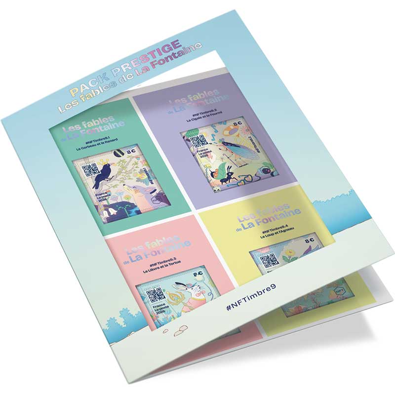 2026 Pack PRESTIGE #NFTimbre9 – LES FABLES DE LA FONTAINE