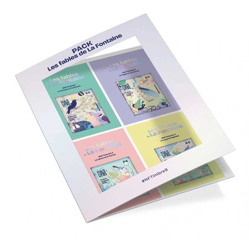 2026 Pack #NFTimbre9 – LES FABLES DE LA FONTAINE