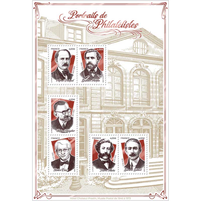 2026 PORTRAITS DE PHILATÉLISTES